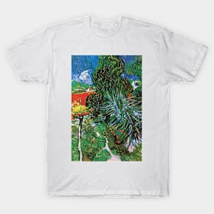 Vincent van Gogh The Garden of Dr. Gachet in Auvers T-Shirt